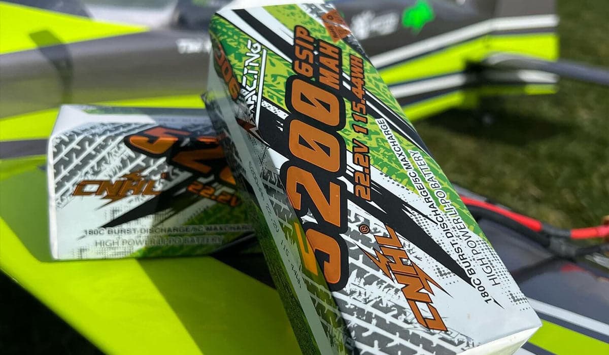 CNHL Yarış Serisi 5200mAh 14.8V 4S Lipo Pil 90C EC5 Fişli 2