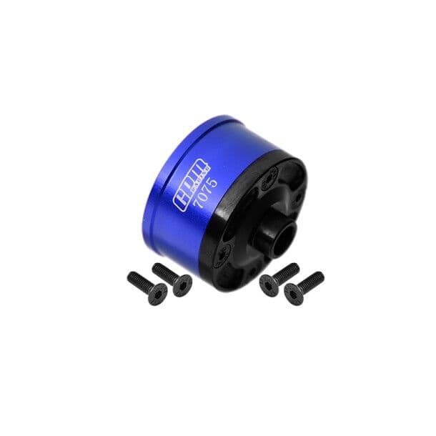 Carbon Steel + Aluminium 7075-T6 Front/Middle/Rear Diff Case For TRAXXAS 1/8 Sledge