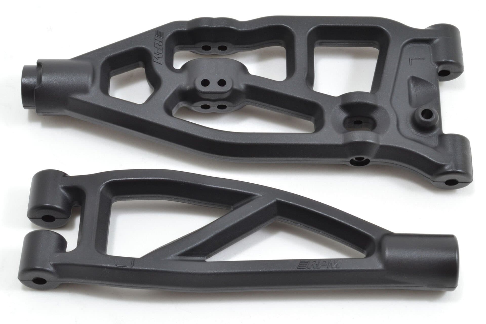 ARRMA 6S (V5 & EXB) Araçlar için Alt ve üst Salıncaklar (Sol-Ön) - RPM - Siyah