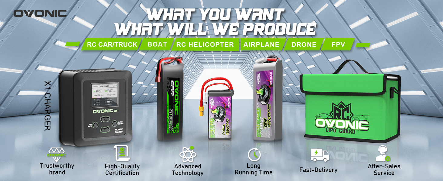 2x Ovonic 3S 5200mAh 130C Lipo Pil, XT60 - TRA Fişli 1