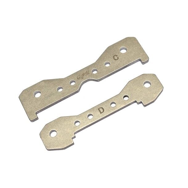 STAINLESS STEEL REAR LOWER BULKHEAD TIE BAR FOR TRAXXAS 1/8 SLEDGE - Replacement for TRX9528