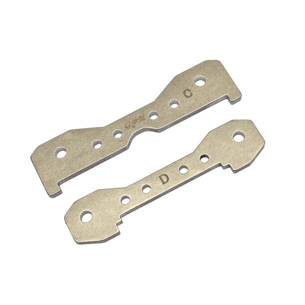 STAINLESS STEEL REAR LOWER BULKHEAD TIE BAR FOR TRAXXAS 1/8 SLEDGE - Replacement for TRX9528