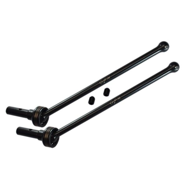 4140 CARBON STEEL FRONT / REAR CVD DRIVE SHAFT FOR TRAXXAS 1/8 SLEDGE