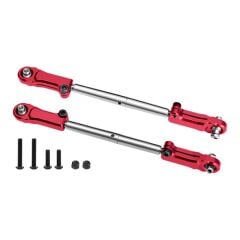 ALUMINUM+STAINLESS STEEL ADJUSTABLE FRONT STEERING TIE ROD FOR ARRMA 1/5 KRATON OUTCAST 8S EXB