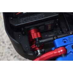 ALUMINUM 7075 15T SERVO HORN W. BUILT-IN SPRING (3 POSITIONING HOLES) FOR ARRMA 1/5 KRATON OUTCAST 8S Kırmızı