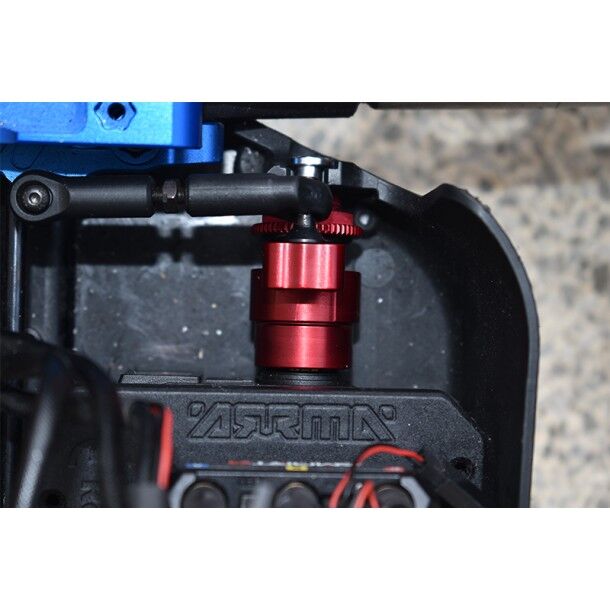 ALUMINUM 7075 15T SERVO HORN W. BUILT-IN SPRING (3 POSITIONING HOLES) FOR ARRMA 1/5 KRATON OUTCAST 8S Kırmızı