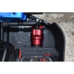ALUMINUM 7075 15T SERVO HORN W. BUILT-IN SPRING (3 POSITIONING HOLES) FOR ARRMA 1/5 KRATON OUTCAST 8S Kırmızı