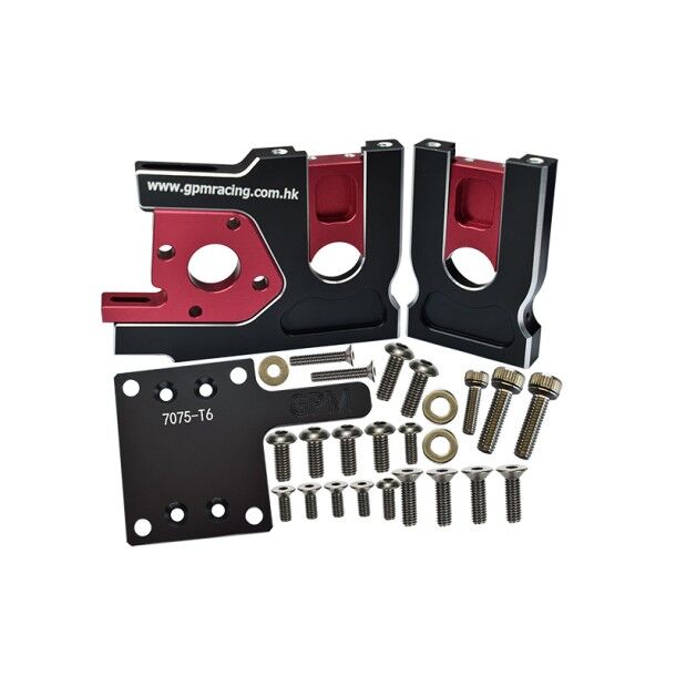 Traxxas Sledge için Motor Mount Siyah