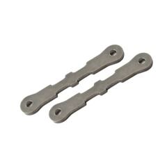 STAINLESS STEEL FRONT/REAR LOWER BULKHEAD TIE BAR FOR TRAXXAS 1/5 X-MAXX 6S/8S / 1/6 XRT 8S / 1/6 PRO SCALE 2WD SAND CAR 8S
