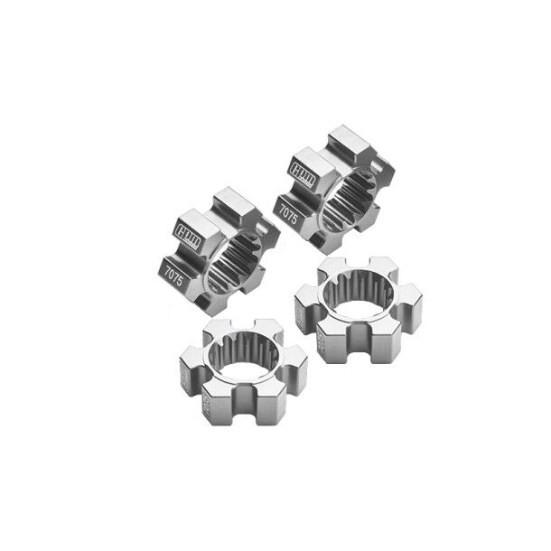 X-MAXX/XRT Wheel Hex Hub Set Gümüş