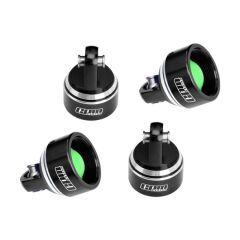 Aluminum Damper Top Cap For GPM And Original Shock Absorbers Siyah