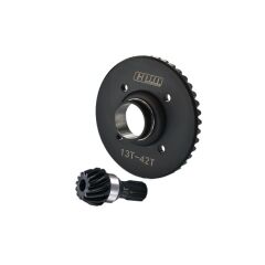 Chrome Steel Differantial Bevel Gears - X-MAXX/XRT