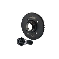 Chrome Steel Differantial Bevel Gears - X-MAXX/XRT