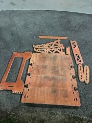 RC-BMX-Skateboard Mega Atlama Rampası 120cm x 100cm x 65cm