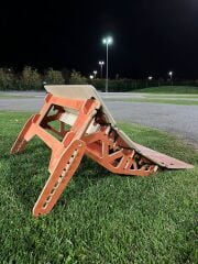 RC-BMX-Skateboard Mega Atlama Rampası 120cm x 100cm x 65cm