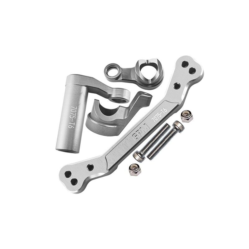 ALUMINUM 7075-T6 STEERING ASSEMBLY+STEERING PLATE FOR TRAXXAS 1/8 SLEDGE