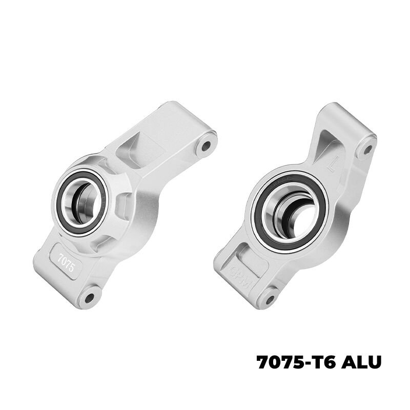 7075 Alloy Rear Hub Stub Axle Carriers With Three Oversize Bearing For TRAXXAS XRT / X-Maxx / X-Monster / Funco Pro