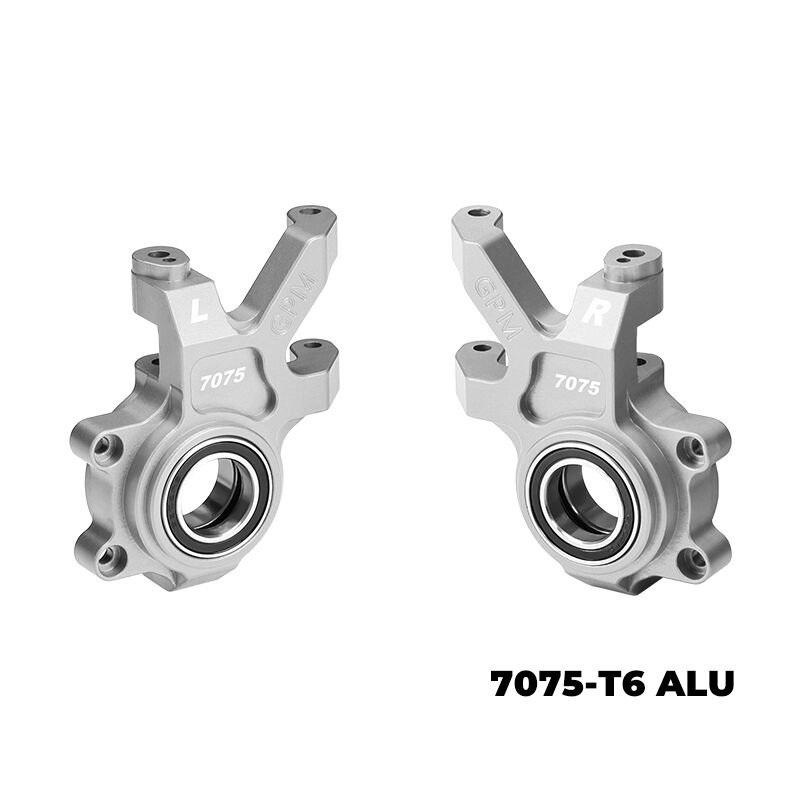 7075 Alloy Front Oversized Steering Blocks For TRAXXAS 1/6 Funco Pro